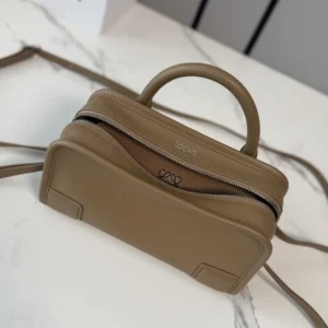 Loewe Women Mini Amazona 180 Bag in Suede A039AS4X12