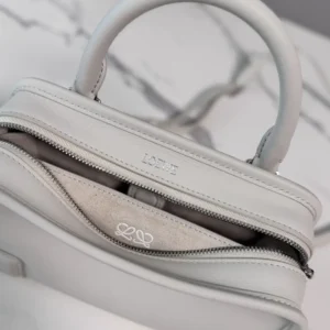 Loewe Women Mini Amazona 180 Bag in Suede A039AS4X12