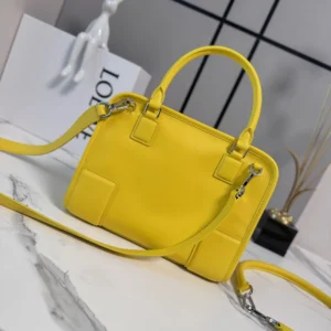 Loewe Women Small Amazona 180 Bag in Soft Calfskin- Daisy Yellow A039AS0X01