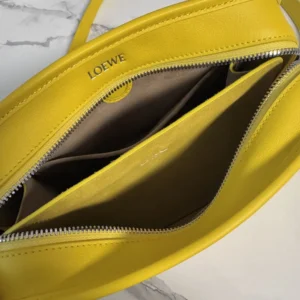 Loewe Women Small Amazona 180 Bag in Soft Calfskin- Daisy Yellow A039AS0X01
