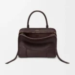 Loewe Women Small Amazona 180 Bag in Soft Calfskin-Dark Chestnut A039AS0X01