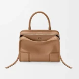 Loewe Women Small Amazona 180 Bag in Soft Calfskin-Mocha A039AS0X01