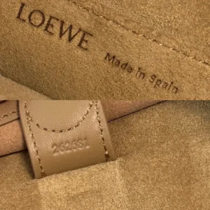 Loewe Women Small Amazona 180 Bag in Soft Calfskin-Mocha A039AS0X01