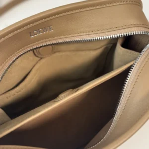 Loewe Women Small Amazona 180 Bag in Soft Calfskin-Mocha A039AS0X01