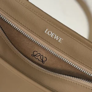 Loewe Women Small Amazona 180 Bag in Soft Calfskin-Mocha A039AS0X01