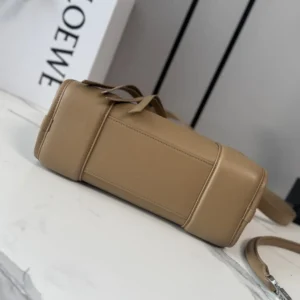 Loewe Women Small Amazona 180 Bag in Soft Calfskin-Mocha A039AS0X01