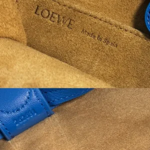 Loewe Women Small Amazona 180 Bag in Soft Calfskin-Royal Azur A039AS0X01