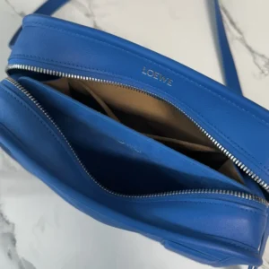 Loewe Women Small Amazona 180 Bag in Soft Calfskin-Royal Azur A039AS0X01