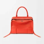Loewe Women Small Amazona 180 Bag in Soft Calfskin-Sunrise Orange A039AS0X01