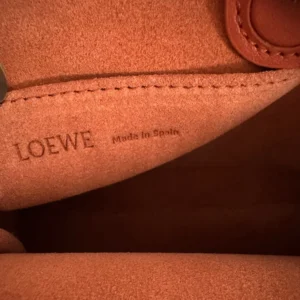 Loewe Women Small Amazona 180 Bag in Soft Calfskin-Sunrise Orange A039AS0X01