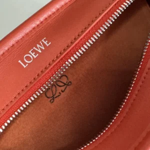 Loewe Women Small Amazona 180 Bag in Soft Calfskin-Sunrise Orange A039AS0X01