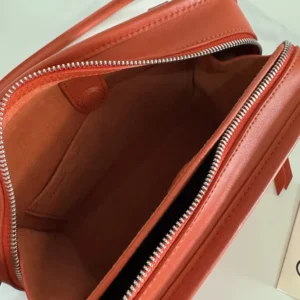 Loewe Women Small Amazona 180 Bag in Soft Calfskin-Sunrise Orange A039AS0X01