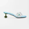 Loewe Women Toy Crystal Flowers sandal in PVC LLST465X03