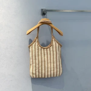 Miu Miu Women Ivy Crochet Bag-Sand/Chalk 5BG2312IHDF0X27