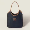 Miu Miu Women Ivy Denim Bag 5BG2312ZS8F0S30 11 Miu Miu Women Ivy Denim Bag 5BG2312ZS8F0S30