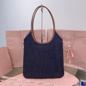 Miu Miu Women Ivy Denim Bag 5BG2312ZS8F0S30
