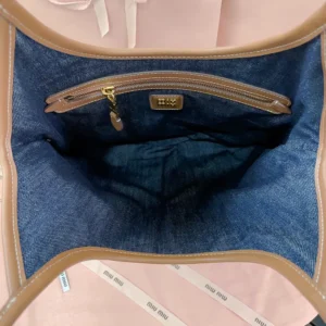 Miu Miu Women Ivy Denim Bag 5BG2312ZS8F0S30