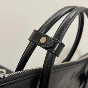 Miu Miu Women Shiny Leather Handbag-Black 5BA3282A44