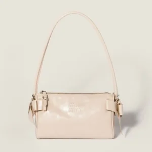 Miu Miu Women Shiny Leather Pouch-Pink 5NE0292A44F0485