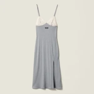 Miu Miu Women Silk Jersey Dress MF623319E1F0031