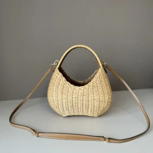 Miu Miu Women Wander Wicker Handbag 5BC125ABVUF0KFZ