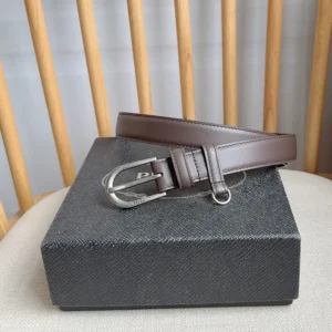 Prada Women Antiqued Leather Belt 2CS1302HIIF0192