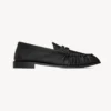 Saint Laurent YSL Unisex Le Loafer Supple in Matte Leather-Black 83947125VA