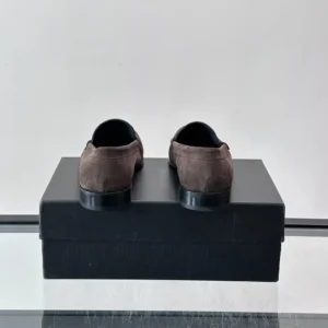 Saint Laurent YSL Unisex Le Loafer Supple in Suede 8394712W
