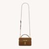 Saint Laurent YSL Women Gaby Vanity in Suede 7667311U8272138 12 Saint Laurent YSL Women Gaby Vanity in Suede 7667311U8272138