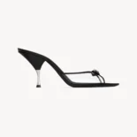 Saint Laurent YSL Women Jerry Mules in Tpu And Rhinestones-Black 8696641F