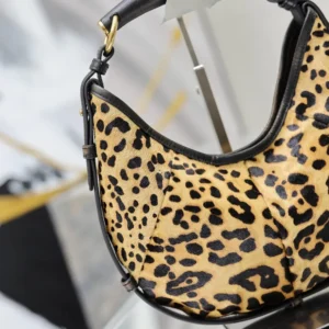Saint Laurent YSL Women Mombasa Small in Pony Hair Leather 851432AA