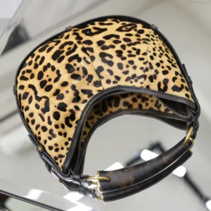 Saint Laurent YSL Women Mombasa Small in Pony Hair Leather 851432AA