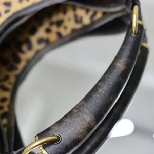 Saint Laurent YSL Women Mombasa Small in Pony Hair Leather 851432AA