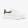 Alexander Mcqueen Unisex Oversized Sneaker in White/Multicolour 553680WI