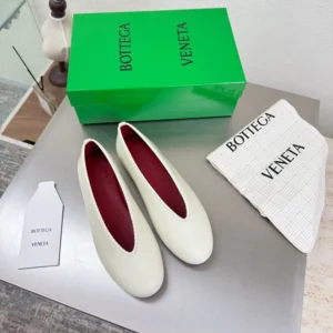 Bottega Veneta Women Rosa Ballerina-Sea Salt 837886VBSD09031Bottega Veneta Women Rosa Ballerina-Sea Salt 837886VBSD09031