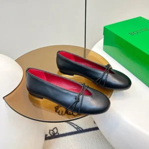 Bottega Veneta Women Rosa Mary-Jane Ballerina-Black 855866VBBottega Veneta Women Rosa Mary-Jane Ballerina-Black 855866VB
