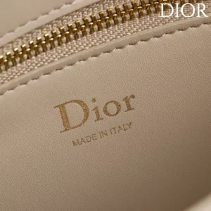 Dior Women Small Dior Médaillon Flap Bag Trench Grained Calfskin M3919QDWP