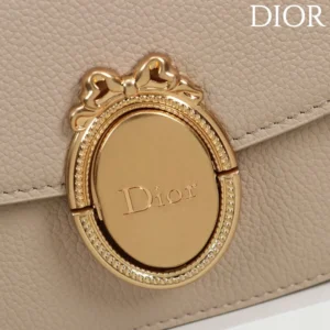 Dior Women Small Dior Médaillon Flap Bag Trench Grained Calfskin M3919QDWP
