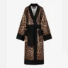 Dolce Gabbana D&G Women Terry Cotton Bath Robe TCF010TCAH8UL001