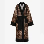 Dolce Gabbana D&G Women Terry Cotton Bath Robe TCF010TCAH8UL001