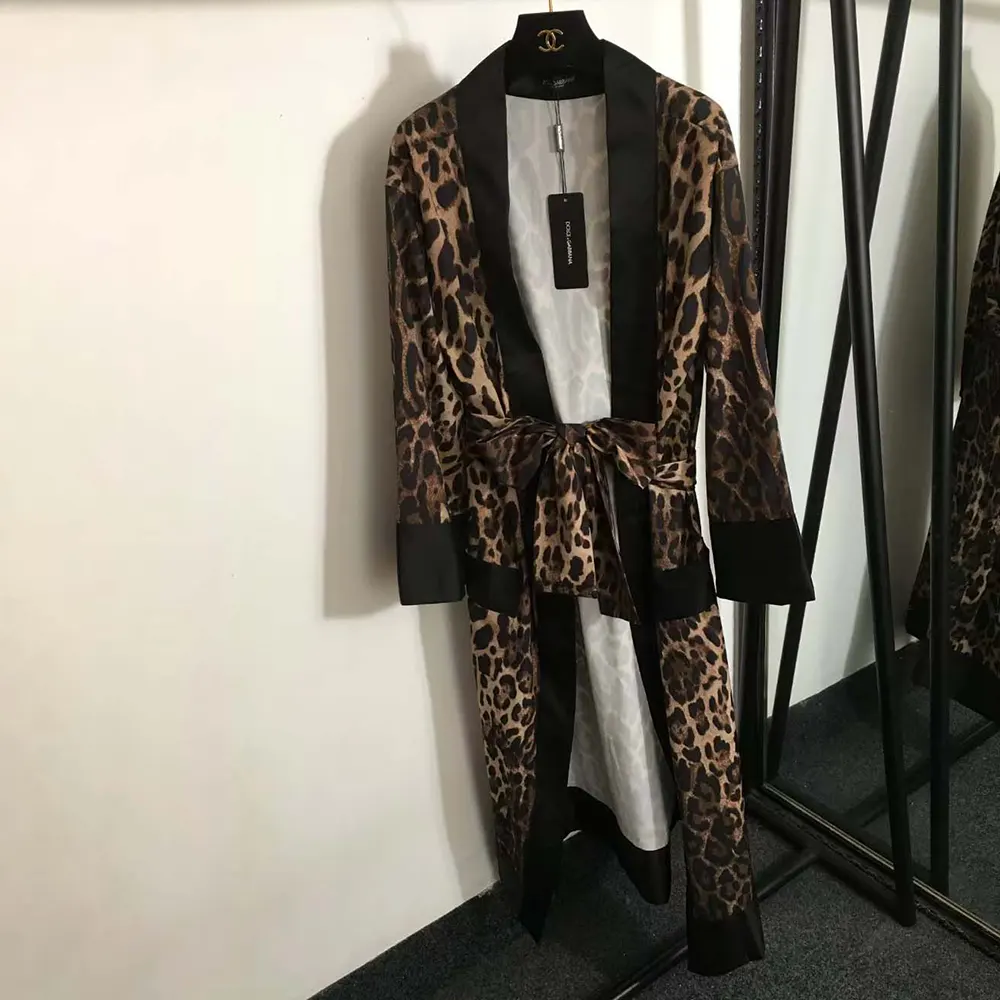Dolce Gabbana D&G Women Terry Cotton Bath Robe TCF010TCAH8UL001