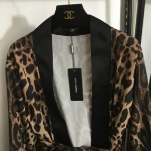 Dolce Gabbana D&G Women Terry Cotton Bath Robe TCF010TCAH8UL001