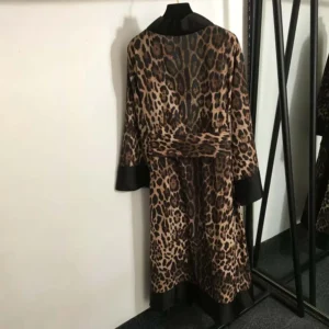 Dolce Gabbana D&G Women Terry Cotton Bath Robe TCF010TCAH8UL001