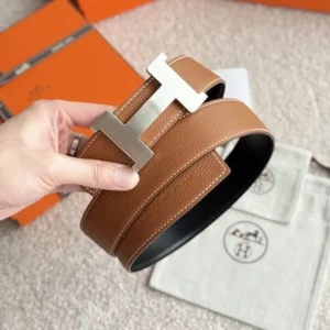 Hermes Unisex Constance Belt Buckle & Reversible Leather Strap 38 mm