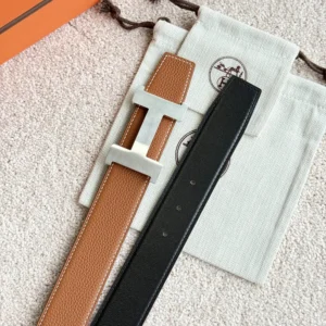 Hermes Unisex Constance Belt Buckle & Reversible Leather Strap 38 mm