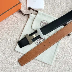 Hermes Unisex Constance Belt Buckle & Reversible Leather Strap 38 mm