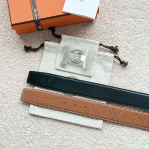 Hermes Unisex Constance Belt Buckle & Reversible Leather Strap 38 mm