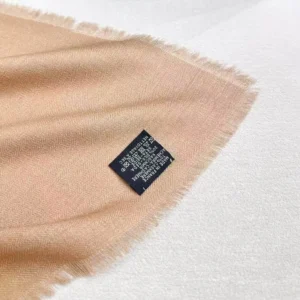 Saint Laurent YSL Women Cassandre Square Scarf In Wool Twill