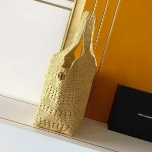 Saint Laurent YSL Women Icare Medium in Raffia 868748GA
