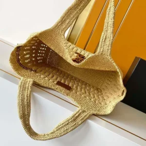 Saint Laurent YSL Women Icare Medium in Raffia 868748GA